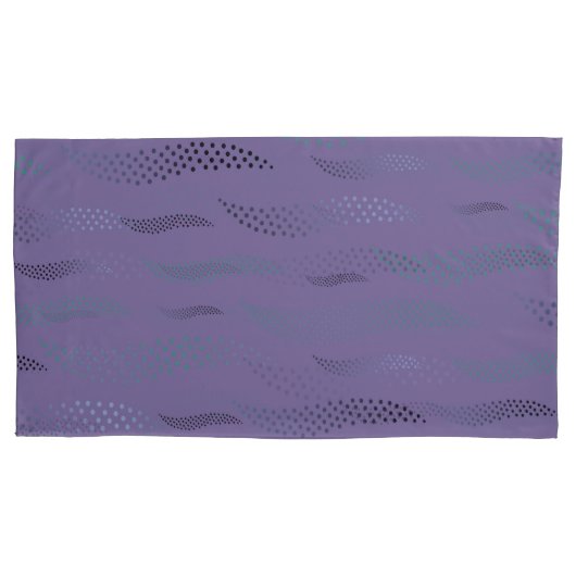 波タイガー(様式化パターン) 9 枕カバー (正面)