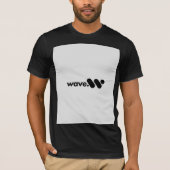 波デザイン Tシャツ (正面)