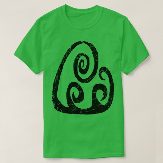 波トライバル1 Tシャツ (デザイン正面)