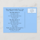 波バースト；アドレスの変更 案内ポストカード (裏面)