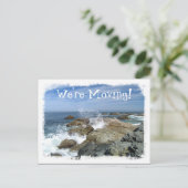 波バースト；アドレスの変更 案内ポストカード (スタンド正面)