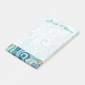 波パターン|の中の魚はあなたの名前を加えます ポストイット (アングル)