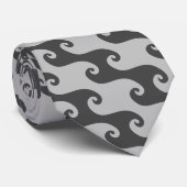 波パターン ネクタイ (ロール)