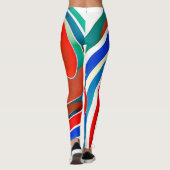 波パターン#02 レギンス (裏面)