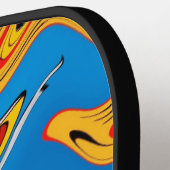 波ピックボールパドル ピックルボールラケット (左詳細)