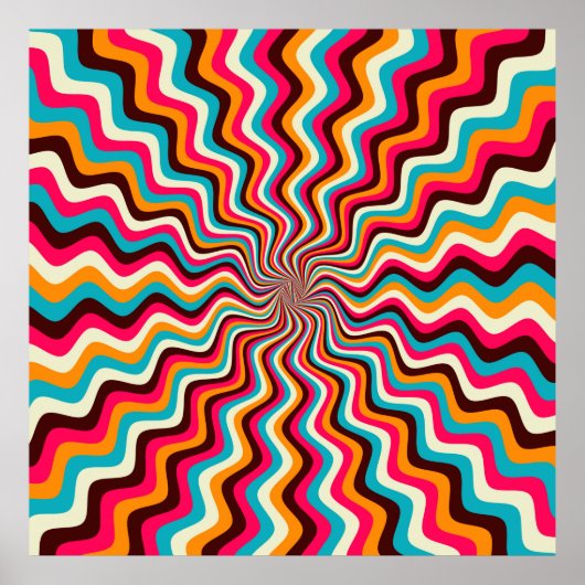 波ファンキー色の日が差すこと背景第7数々の条 ポスター (正面)