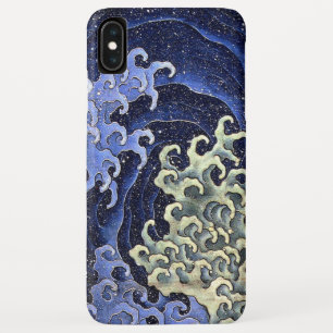 波フェミニンヴィンテージ日本の葛飾北斎 iPhone XS MAXケース