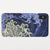 波フェミニンヴィンテージ日本の葛飾北斎 Case-Mate iPhoneケース (裏面(横))