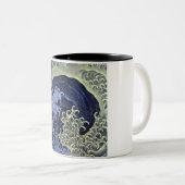 波フェミニン ツートーンマグカップ (正面右)