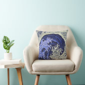 波フェミニン |北斎 | クッション (椅子)