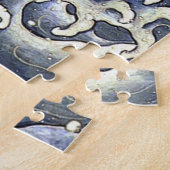 波フェミニン |北斎 | ジグソーパズル (側面)