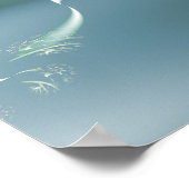 波フラクタル ポスター (角)