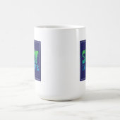 波ポスターの波 コーヒーマグカップ (中央)