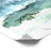 波ポスター ポスター (角)