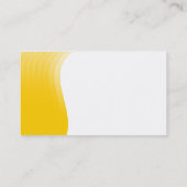 波マージン – オレンジ 名刺 (裏面)