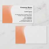 波マージン – ピーチ 名刺 (正面/裏面)