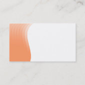 波マージン – ピーチ 名刺 (裏面)