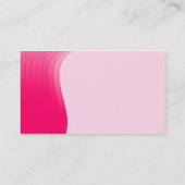 波マージンv2 – ネオン赤 名刺 (裏面)