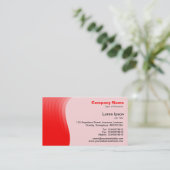 波マージンv2 – 赤 名刺 (スタンド正面)