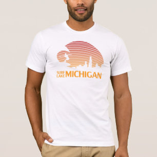 波ミシガン湖! Tシャツ