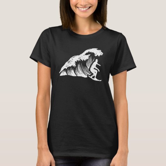波ミニマルを打つ素晴らし Tシャツ (正面)