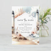 波ミニマル灯台結婚の セーブザデート (スタンド正面)