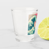 波モダンの解素晴らし釈 ショットグラス (左)