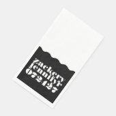 波モダンはっきりした状フレーム白黒結婚の (コーナー)