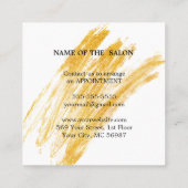 波モダンエレガントグリッター 割引カード (裏面)