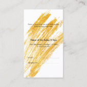 波モダンエレガントグリッター 紹介カード (裏面)