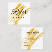 波モダンエレガントグリッター 紹介カード (正面/裏面)