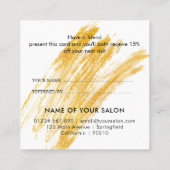 波モダンエレガントグリッター 紹介カード (裏面)