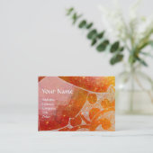 波モノグラム 名刺 (スタンド正面)