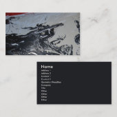 "波モンスター" 名刺 (正面/裏面)