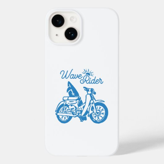 波ライダー Case-Mate iPhoneケース (裏面)