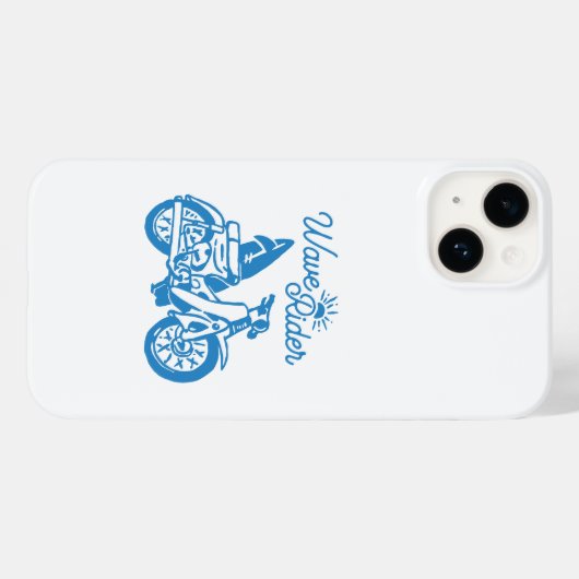 波ライダー Case-Mate iPhoneケース (裏面 (横))