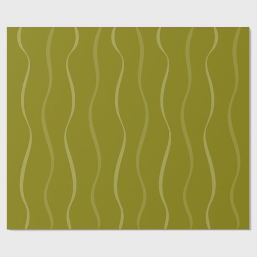 波ラッお洒落ピング紙 ラッピングペーパー (フラット)