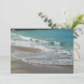 波ラッピング上のビーチターコイズブルー海 (スタンド正面)