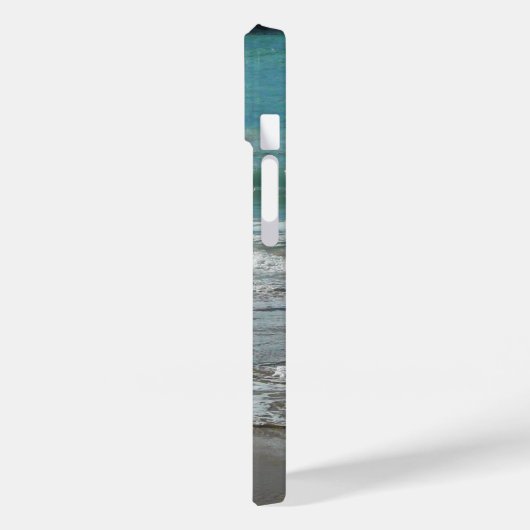 波ラッピング上のビーチターコイズブルー海 Case-Mate iPhoneケース (裏面 / 左)