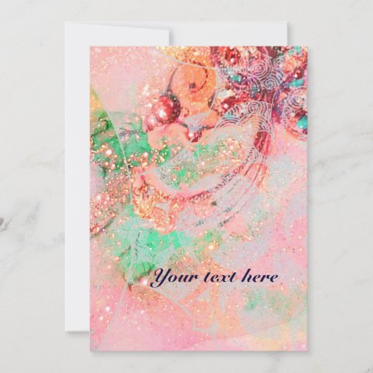 波ルビー、鮮やかな赤いピンクの金ゴールドきらめき (正面)