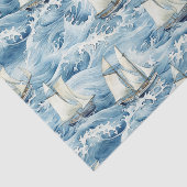 波乱の海のデコパージュ 薄葉紙 (詳細)