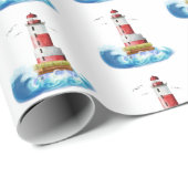 波付き灯台 ラッピングペーパー (ロールコーナー)