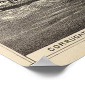 波付鉄蒸気ヨット ポスター (角)