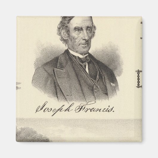 波付鉄蒸気ヨット マグネット (正面)