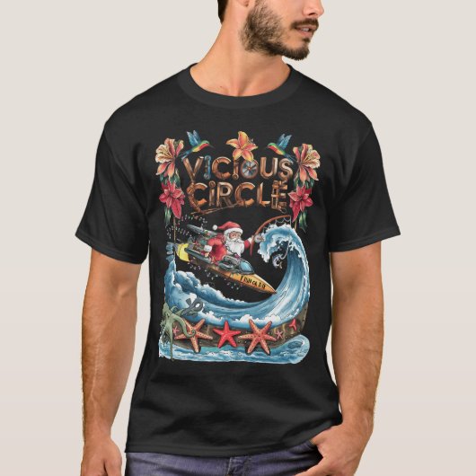 波動を感じる Tシャツ (正面)