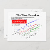 波動方程式 ポストカード (正面/裏面)