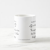 波動方程式 – Navier Stokes方程式 – コーヒーマグ コーヒーマグカップ (中央)