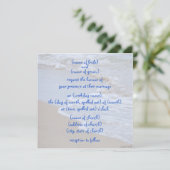 波動ii招待状 招待状 (スタンド正面)