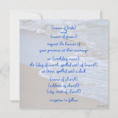 波動ii招待状 招待状 (正面)