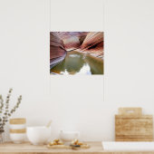 波反射 ポスター (キッチン)